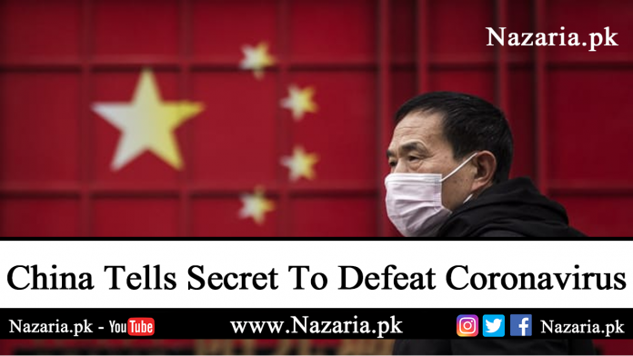 Secret behind the china success against cooronavirus